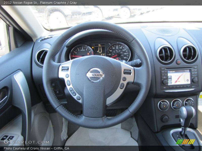 Platinum Graphite / Gray 2012 Nissan Rogue SV
