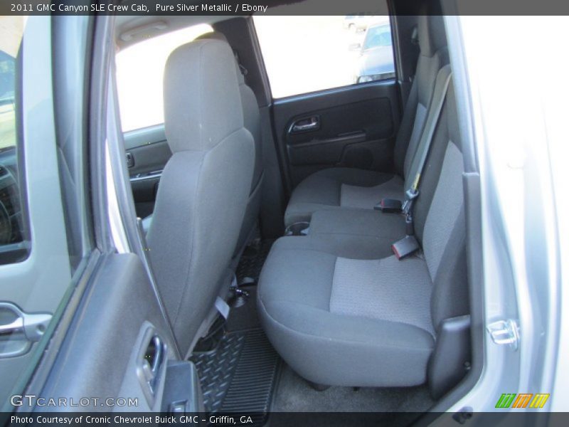 Pure Silver Metallic / Ebony 2011 GMC Canyon SLE Crew Cab