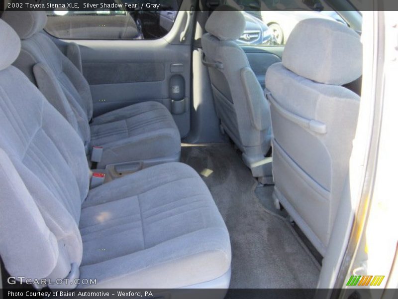 Silver Shadow Pearl / Gray 2002 Toyota Sienna XLE