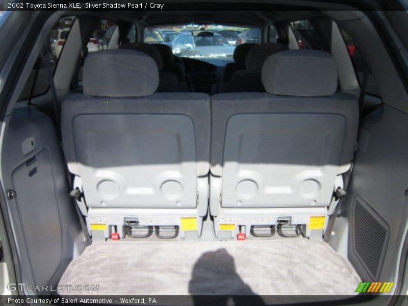 Silver Shadow Pearl / Gray 2002 Toyota Sienna XLE