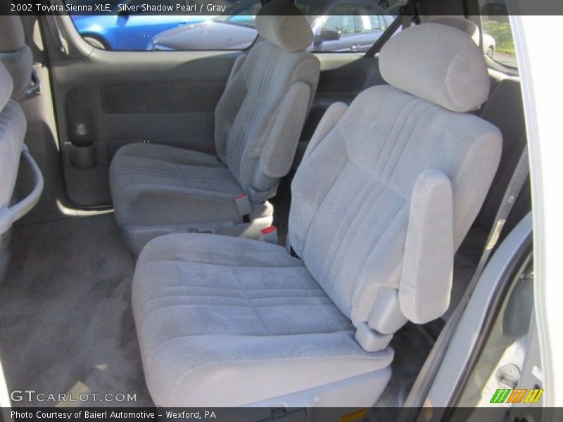 Silver Shadow Pearl / Gray 2002 Toyota Sienna XLE