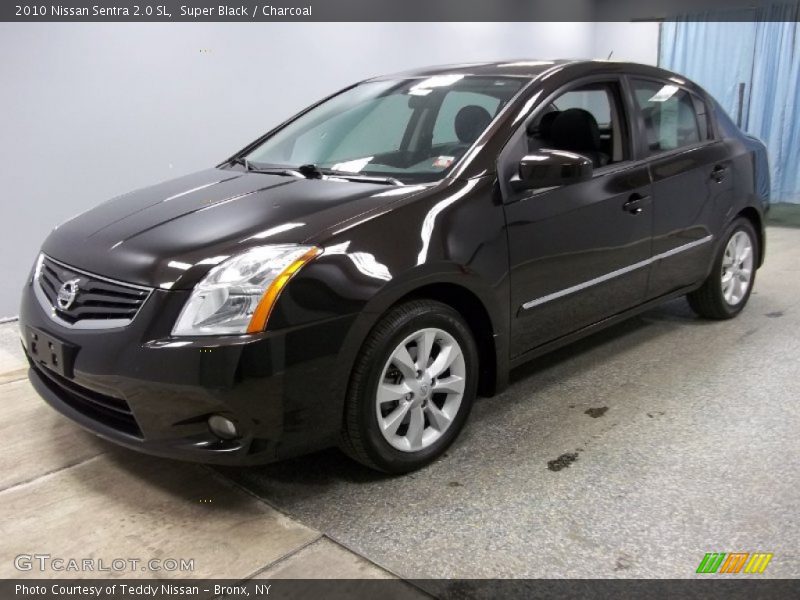 Super Black / Charcoal 2010 Nissan Sentra 2.0 SL