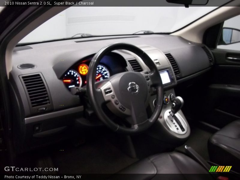 Super Black / Charcoal 2010 Nissan Sentra 2.0 SL
