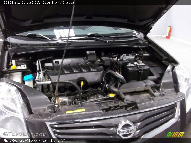 Super Black / Charcoal 2010 Nissan Sentra 2.0 SL