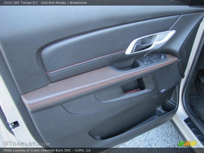 Gold Mist Metallic / Brownstone 2010 GMC Terrain SLT