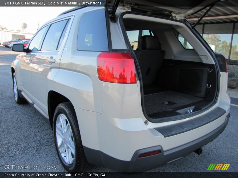Gold Mist Metallic / Brownstone 2010 GMC Terrain SLT