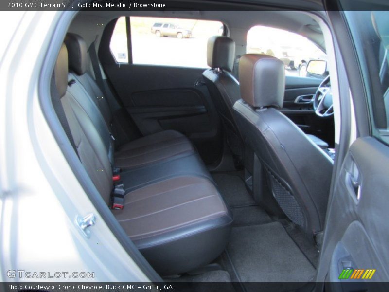 Gold Mist Metallic / Brownstone 2010 GMC Terrain SLT