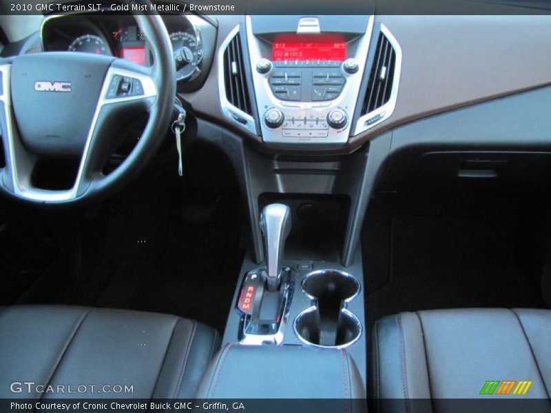 Gold Mist Metallic / Brownstone 2010 GMC Terrain SLT