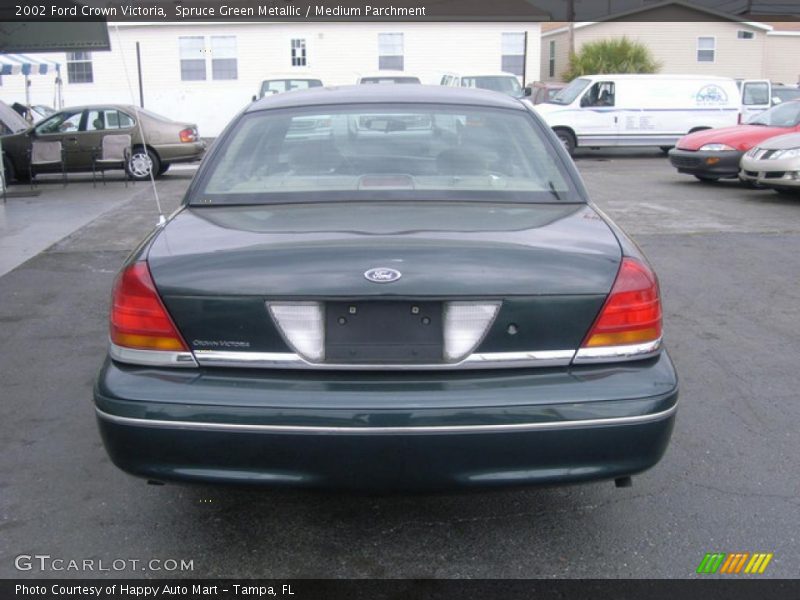 Spruce Green Metallic / Medium Parchment 2002 Ford Crown Victoria