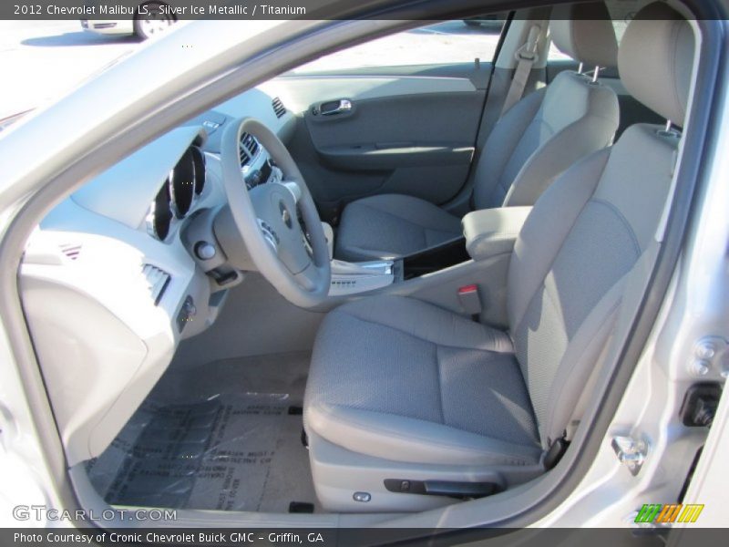 Silver Ice Metallic / Titanium 2012 Chevrolet Malibu LS
