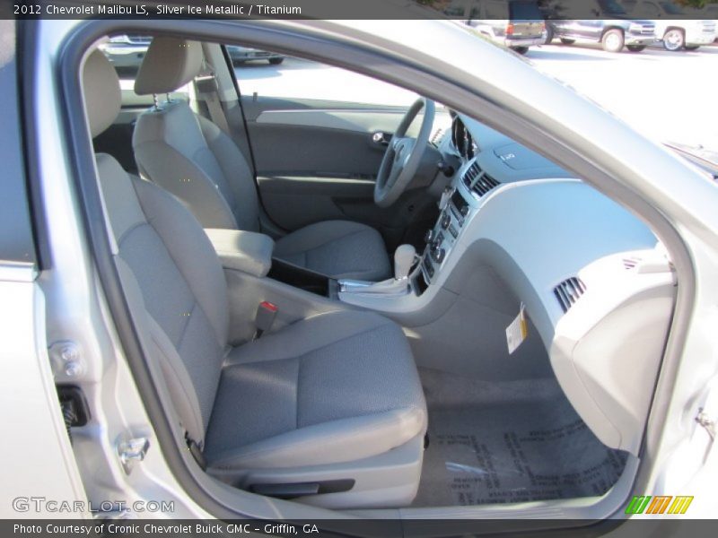 Silver Ice Metallic / Titanium 2012 Chevrolet Malibu LS