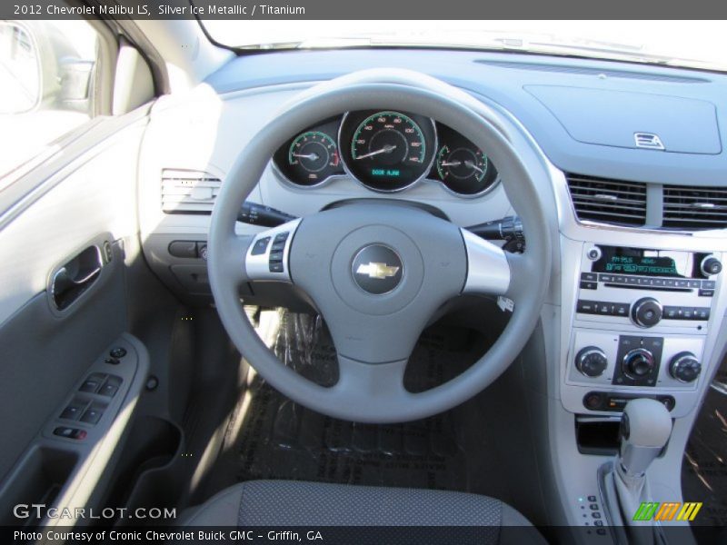 Silver Ice Metallic / Titanium 2012 Chevrolet Malibu LS