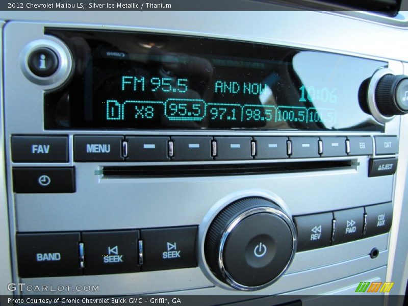 Silver Ice Metallic / Titanium 2012 Chevrolet Malibu LS