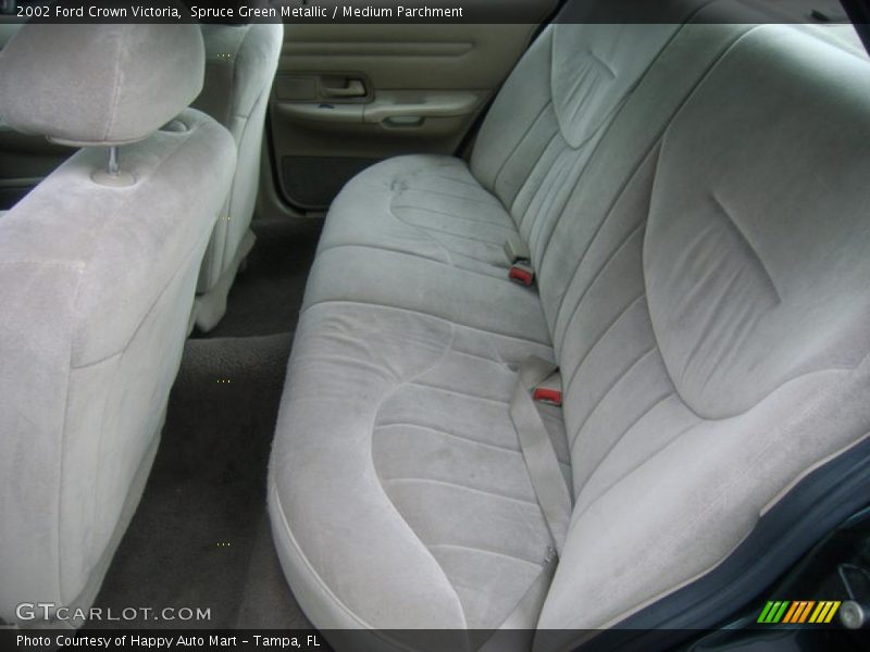Spruce Green Metallic / Medium Parchment 2002 Ford Crown Victoria