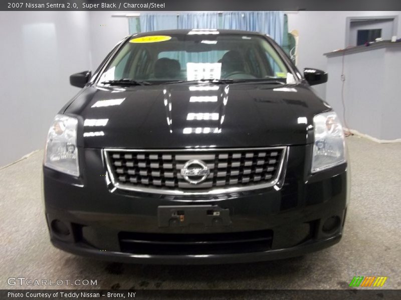 Super Black / Charcoal/Steel 2007 Nissan Sentra 2.0
