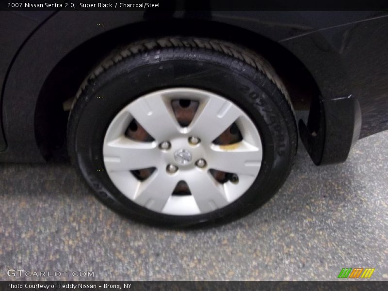 Super Black / Charcoal/Steel 2007 Nissan Sentra 2.0
