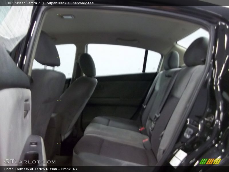 Super Black / Charcoal/Steel 2007 Nissan Sentra 2.0