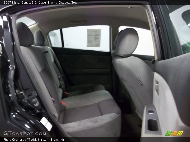 Super Black / Charcoal/Steel 2007 Nissan Sentra 2.0