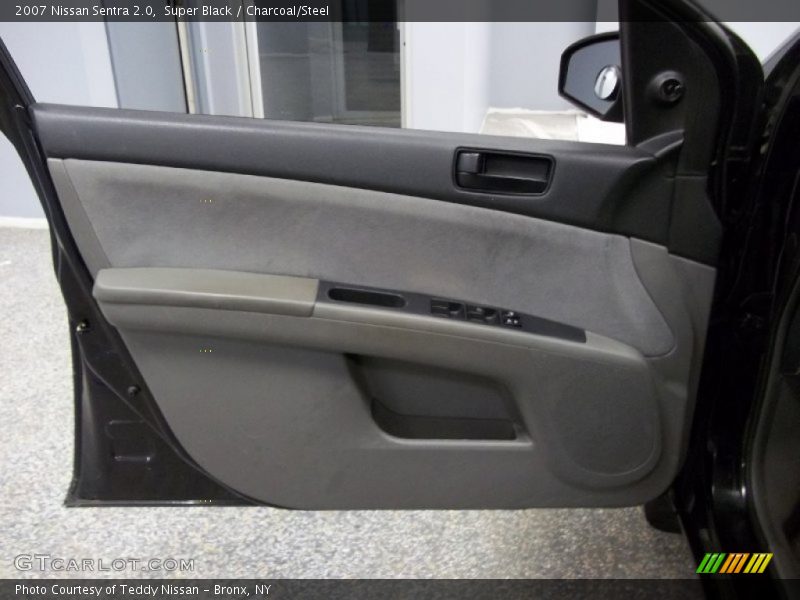 Super Black / Charcoal/Steel 2007 Nissan Sentra 2.0