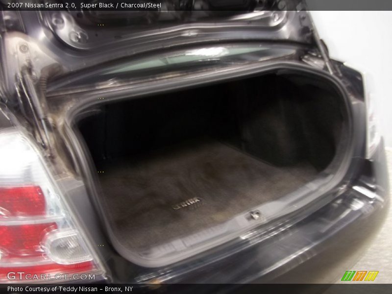 Super Black / Charcoal/Steel 2007 Nissan Sentra 2.0