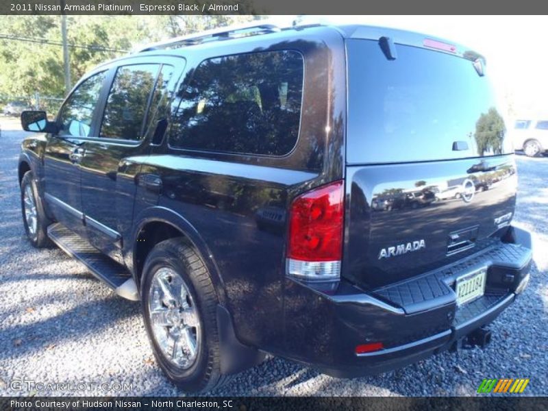 Espresso Black / Almond 2011 Nissan Armada Platinum