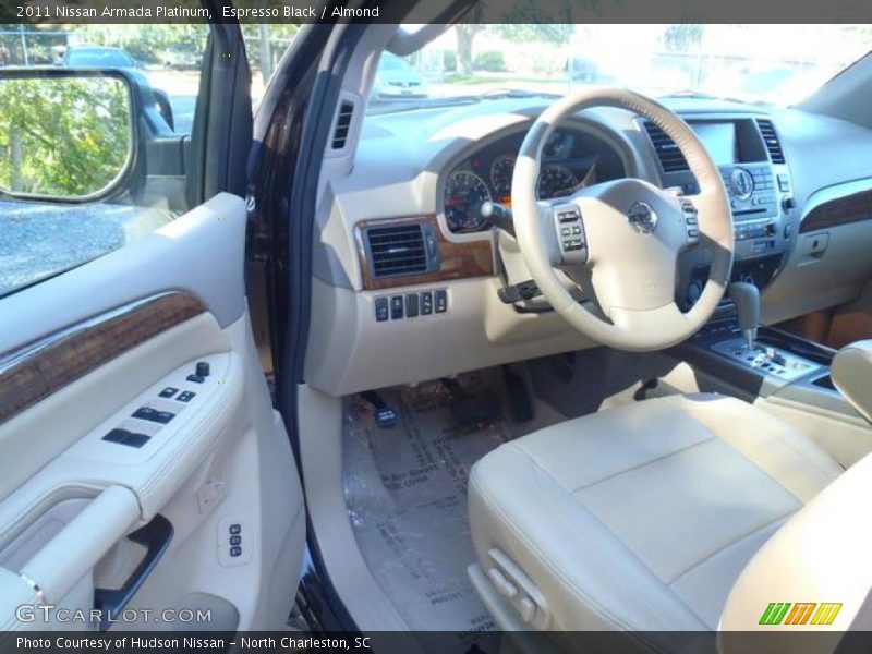 Espresso Black / Almond 2011 Nissan Armada Platinum