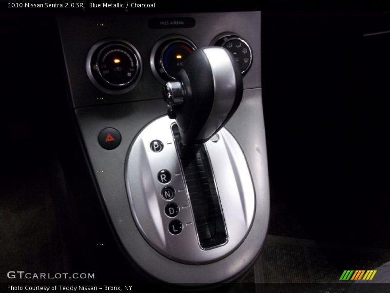  2010 Sentra 2.0 SR Xtronic CVT Automatic Shifter
