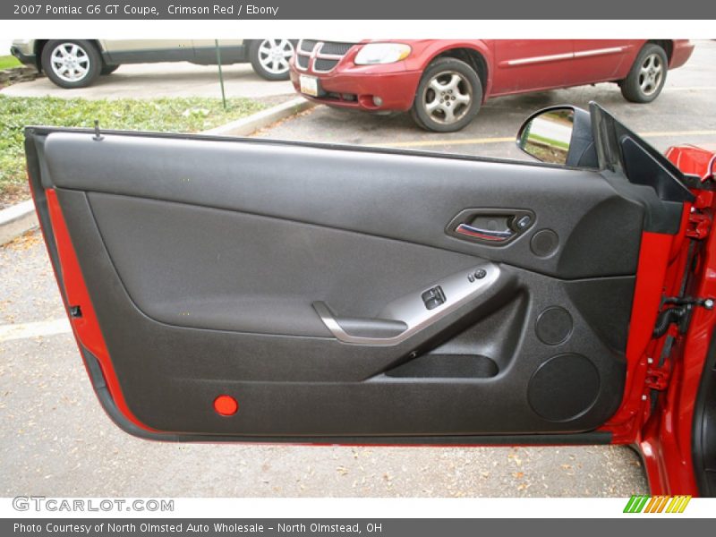Crimson Red / Ebony 2007 Pontiac G6 GT Coupe