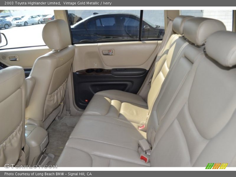 Vintage Gold Metallic / Ivory 2003 Toyota Highlander Limited