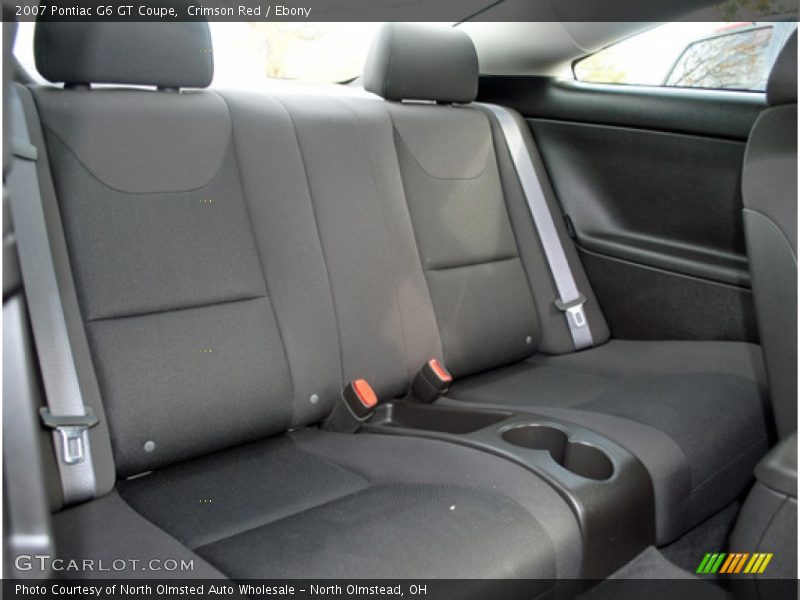 Crimson Red / Ebony 2007 Pontiac G6 GT Coupe