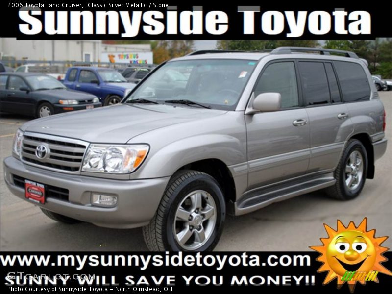 Classic Silver Metallic / Stone 2006 Toyota Land Cruiser