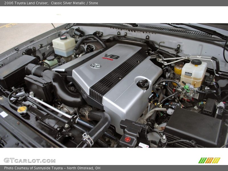  2006 Land Cruiser  Engine - 4.7 Liter DOHC 32-Valve VVT V8
