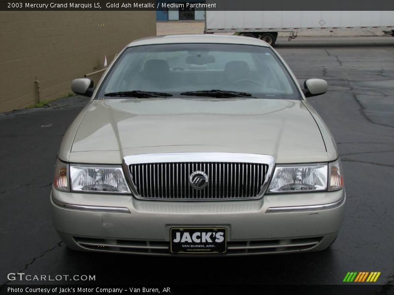 Gold Ash Metallic / Medium Parchment 2003 Mercury Grand Marquis LS