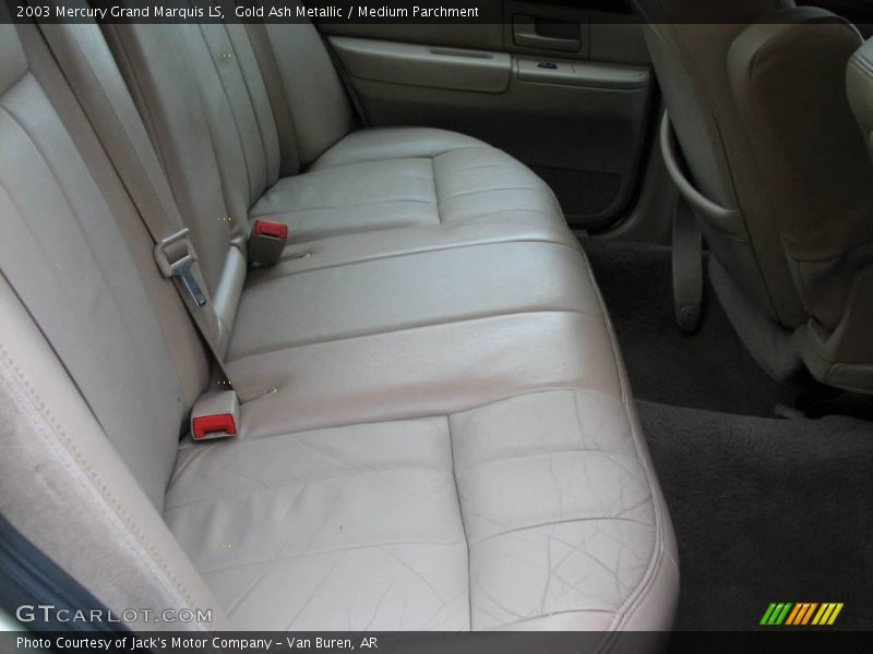 Gold Ash Metallic / Medium Parchment 2003 Mercury Grand Marquis LS