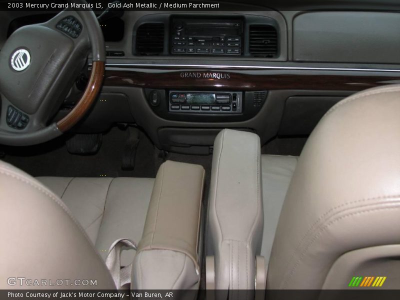 Gold Ash Metallic / Medium Parchment 2003 Mercury Grand Marquis LS