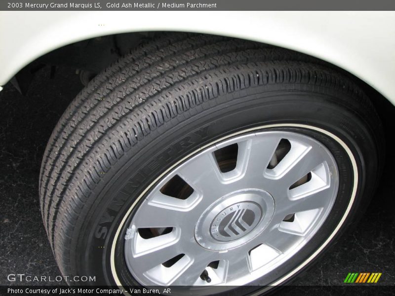 Gold Ash Metallic / Medium Parchment 2003 Mercury Grand Marquis LS