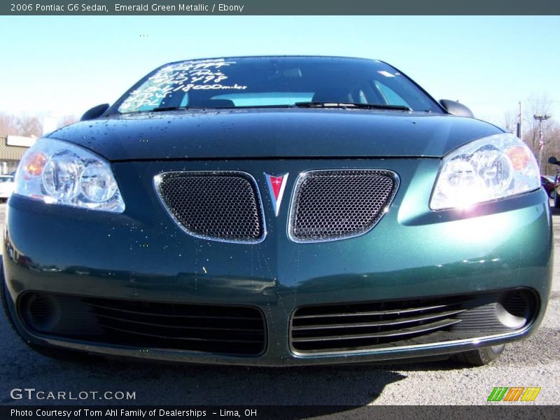 Emerald Green Metallic / Ebony 2006 Pontiac G6 Sedan