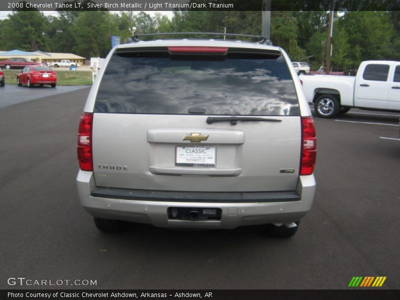 Silver Birch Metallic / Light Titanium/Dark Titanium 2008 Chevrolet Tahoe LT