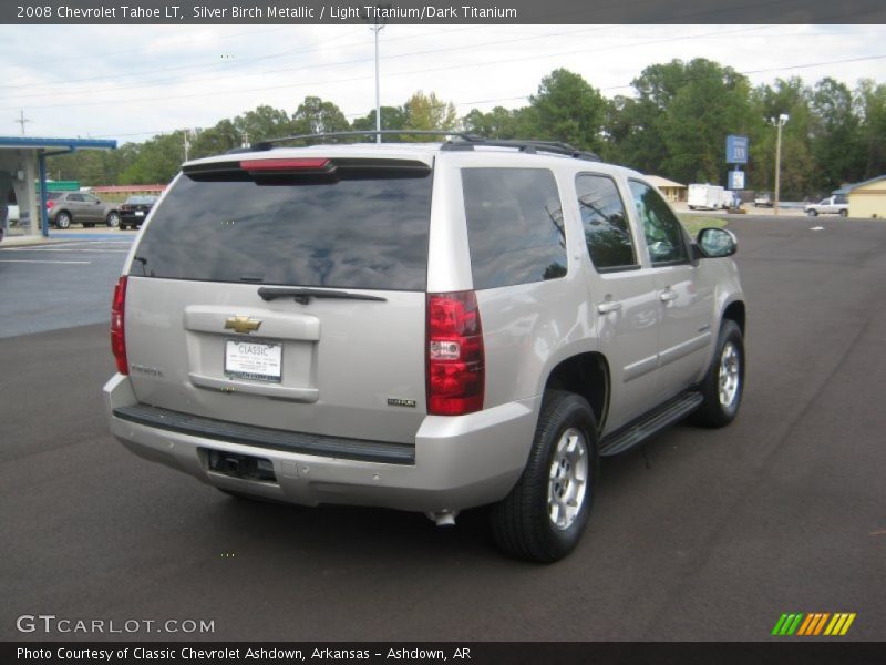 Silver Birch Metallic / Light Titanium/Dark Titanium 2008 Chevrolet Tahoe LT