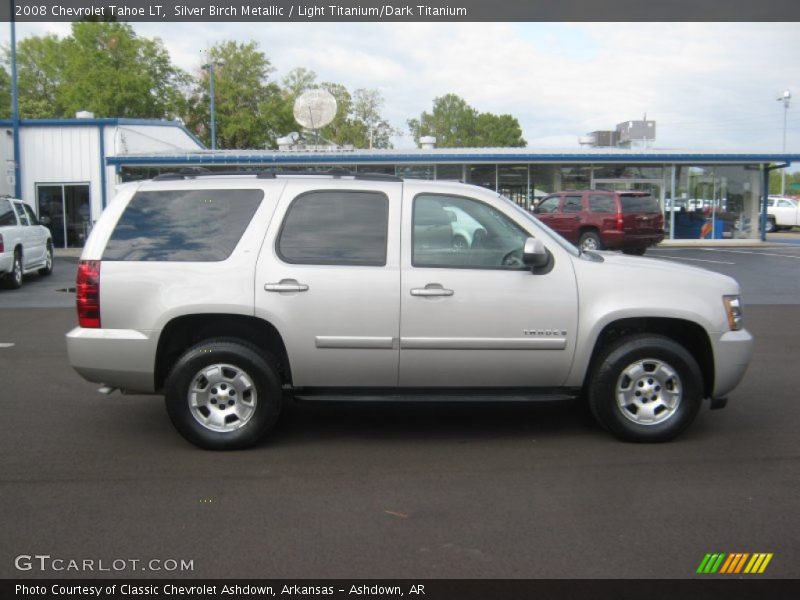 Silver Birch Metallic / Light Titanium/Dark Titanium 2008 Chevrolet Tahoe LT