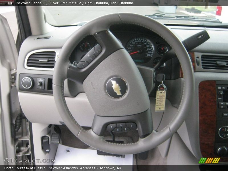 Silver Birch Metallic / Light Titanium/Dark Titanium 2008 Chevrolet Tahoe LT