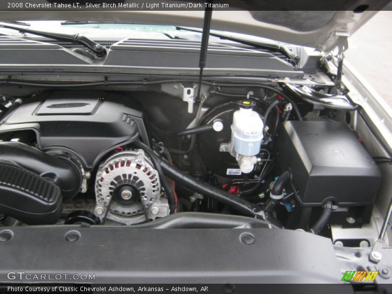 Silver Birch Metallic / Light Titanium/Dark Titanium 2008 Chevrolet Tahoe LT