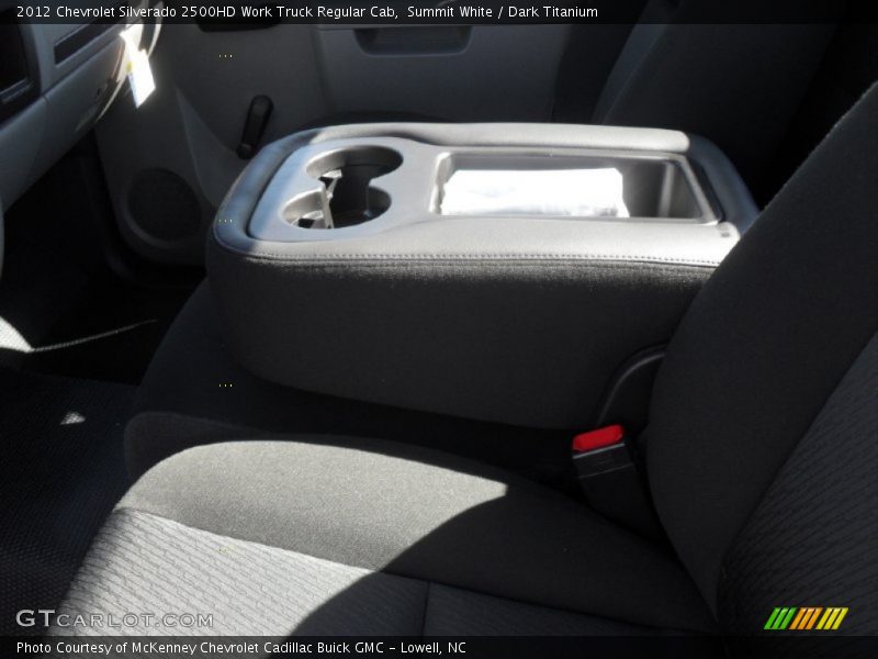 Summit White / Dark Titanium 2012 Chevrolet Silverado 2500HD Work Truck Regular Cab