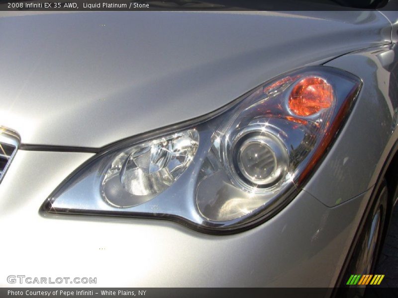 Liquid Platinum / Stone 2008 Infiniti EX 35 AWD