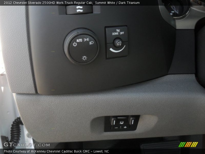 Summit White / Dark Titanium 2012 Chevrolet Silverado 2500HD Work Truck Regular Cab