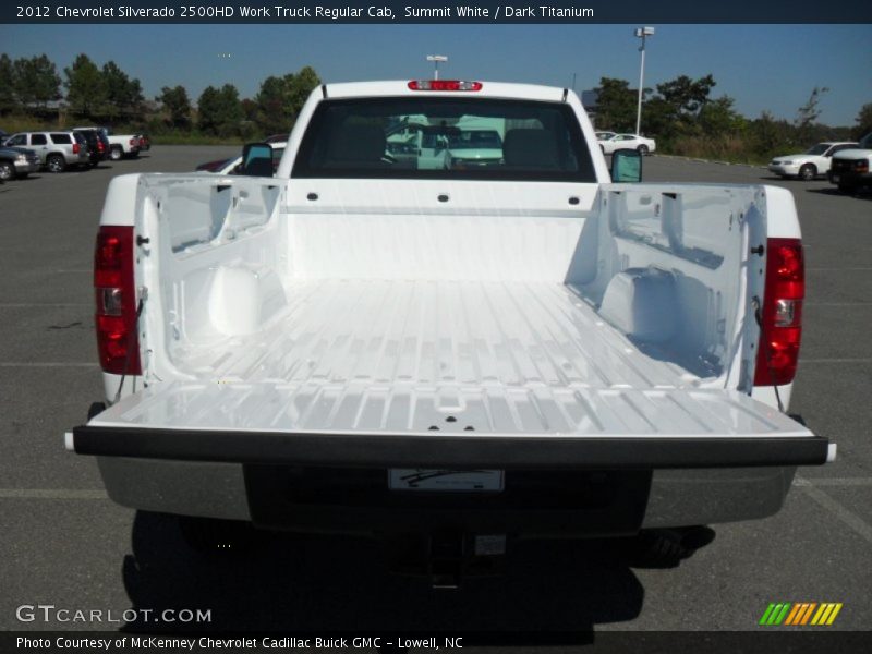 Summit White / Dark Titanium 2012 Chevrolet Silverado 2500HD Work Truck Regular Cab