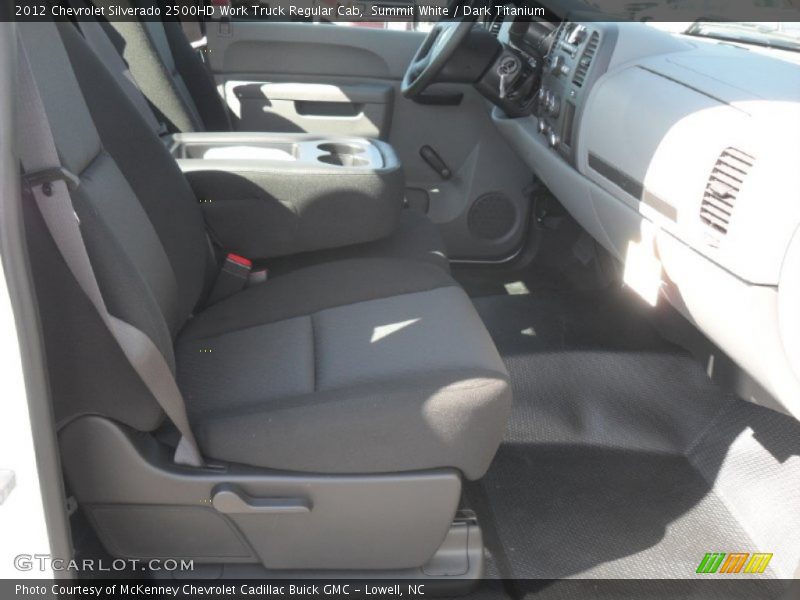Summit White / Dark Titanium 2012 Chevrolet Silverado 2500HD Work Truck Regular Cab
