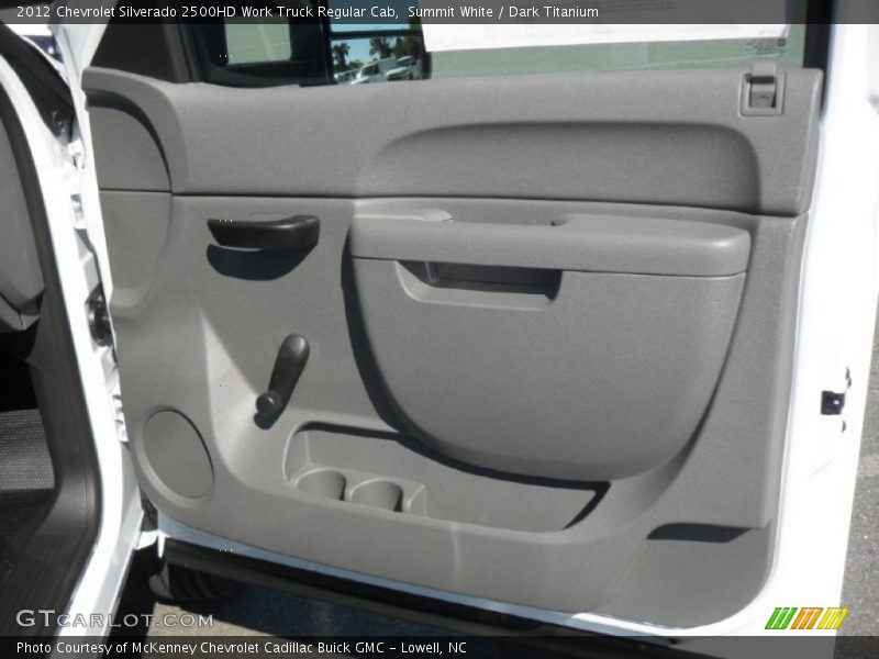 Summit White / Dark Titanium 2012 Chevrolet Silverado 2500HD Work Truck Regular Cab