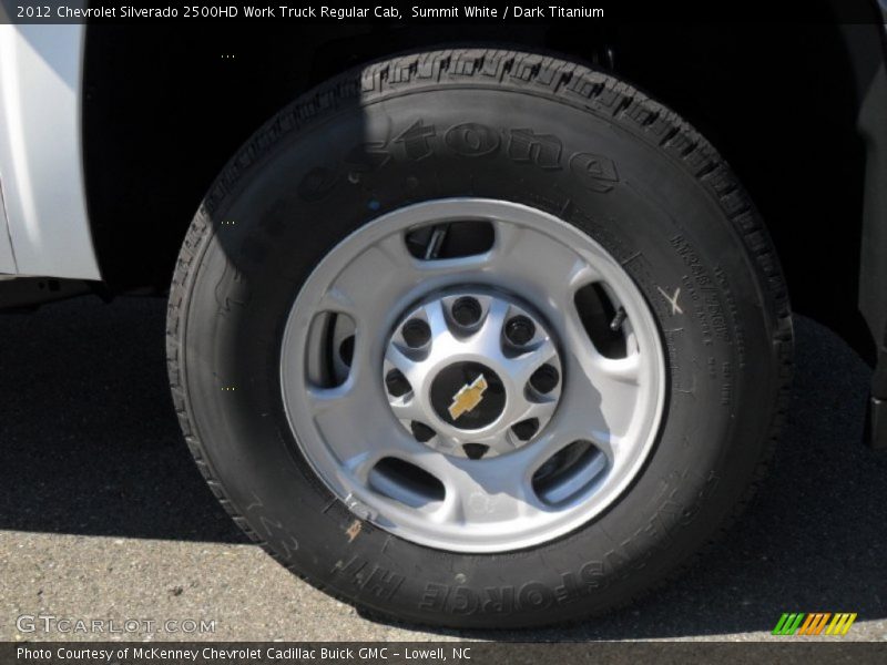  2012 Silverado 2500HD Work Truck Regular Cab Wheel