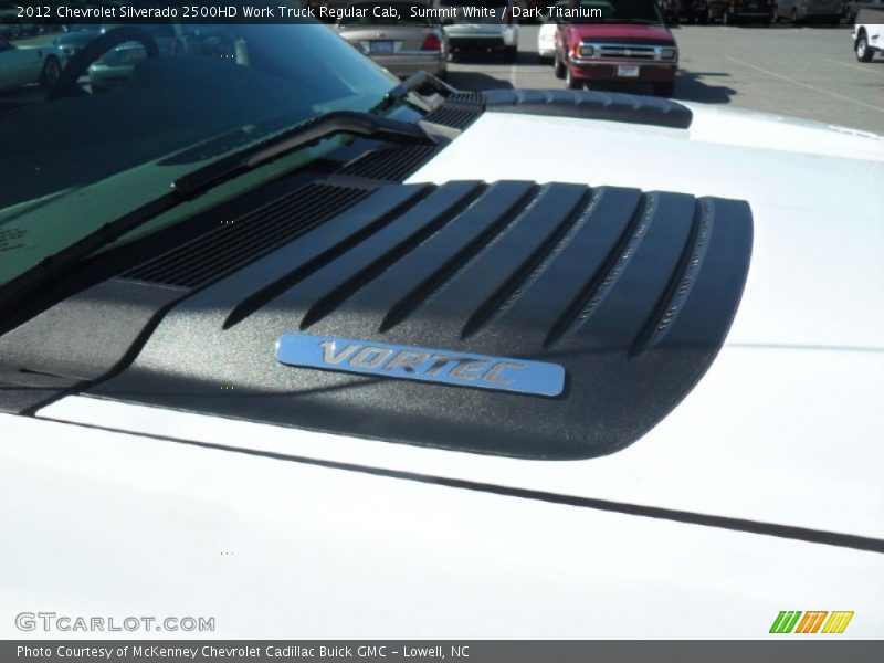 Summit White / Dark Titanium 2012 Chevrolet Silverado 2500HD Work Truck Regular Cab